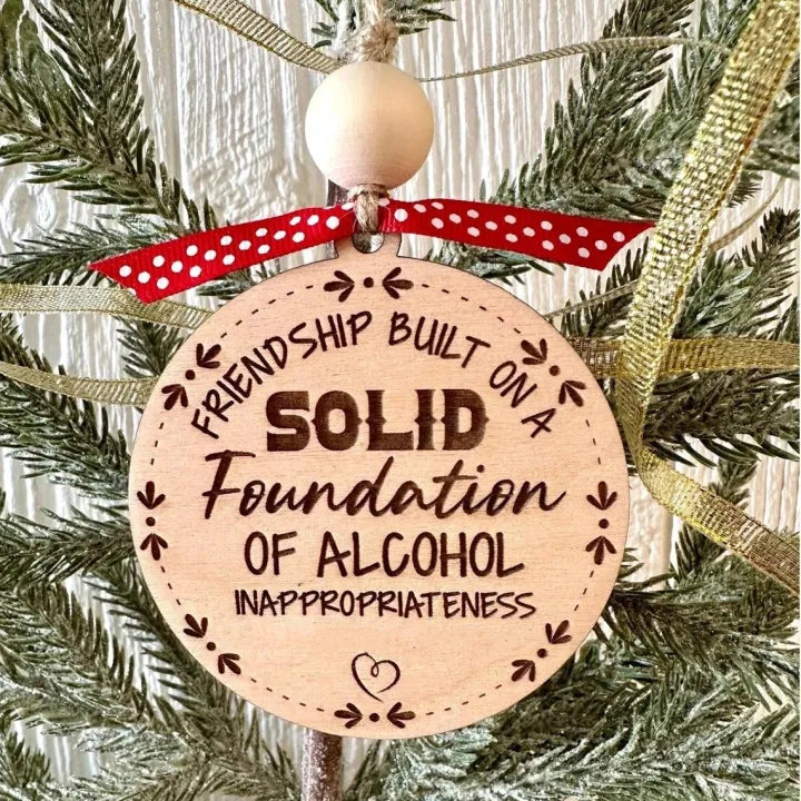 Best Friend Christmas Ornament