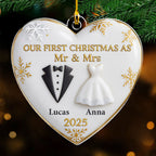 The Year I Belong To You - Personalized Custom 3D Effect Acrylic Ornament