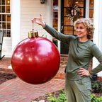 Giant Inflatable Christmas Ornament Ball