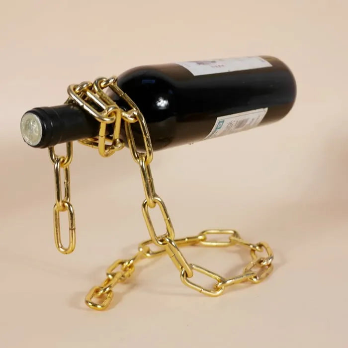 Floating Chain Wine Bottle Holder