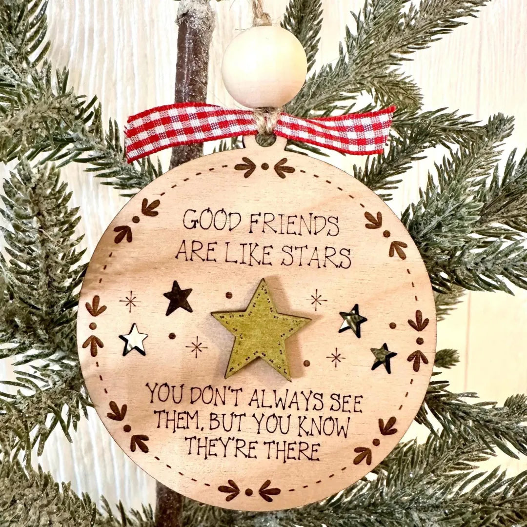 Best Friend Christmas Ornament