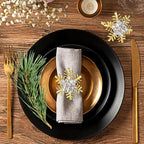 Snowflake Christmas Napkin Rings