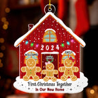 First Time In Our New Home - Personalized Custom Acrylic Ornament