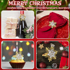 Snowflake Christmas Napkin Rings