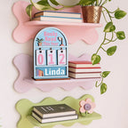 Personalized Books Read This Year Counter Mini Plaque With Flat Base, Gift for Readers, Book Lovers Gift, Bookshelf Decor