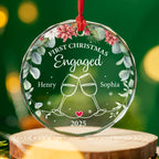 First Christmas - Personalized Custom Glass Ornament