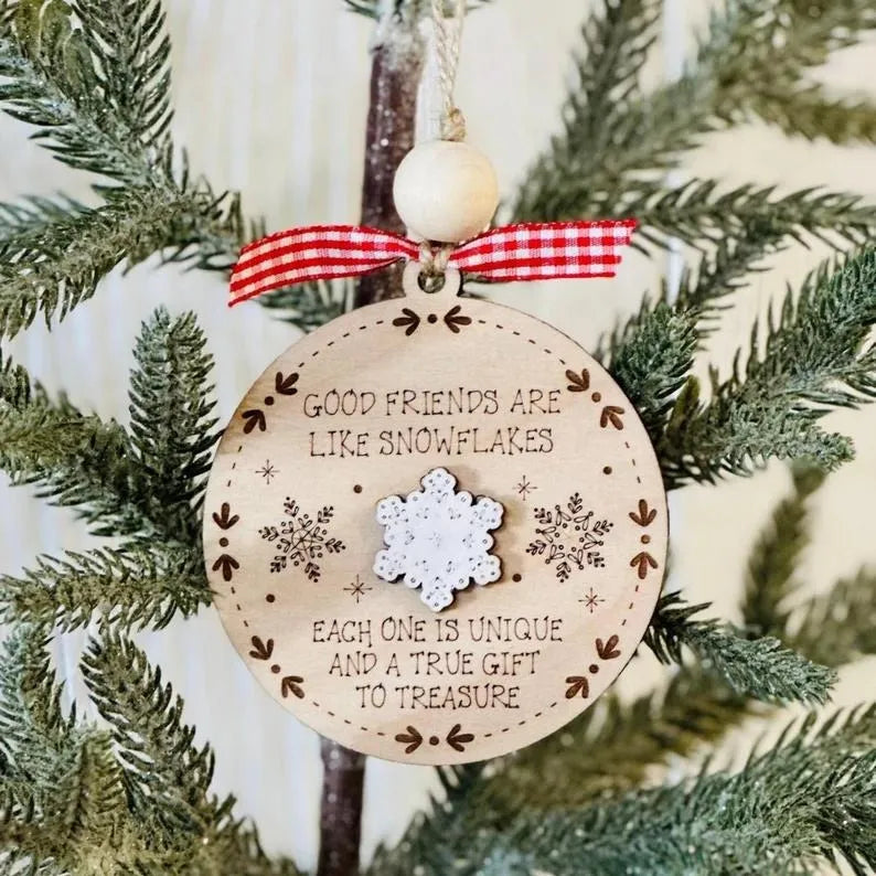 Best Friend Christmas Ornament