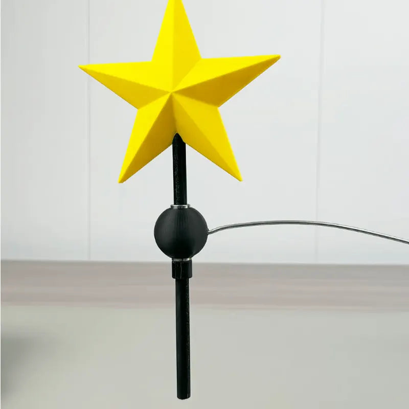 3D Printed Rotating Tree Star