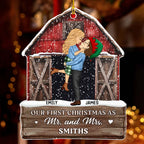 Our First Our Last - Personalized Custom Acrylic Ornament