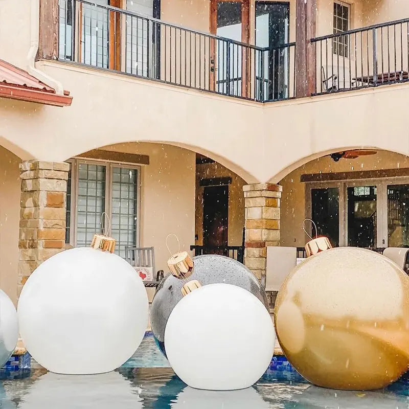 Giant Inflatable Christmas Ornament Ball