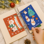 Personalized Photo Elf Family Xmas Card Holder, Christmas Card Keeper, Gift For Family