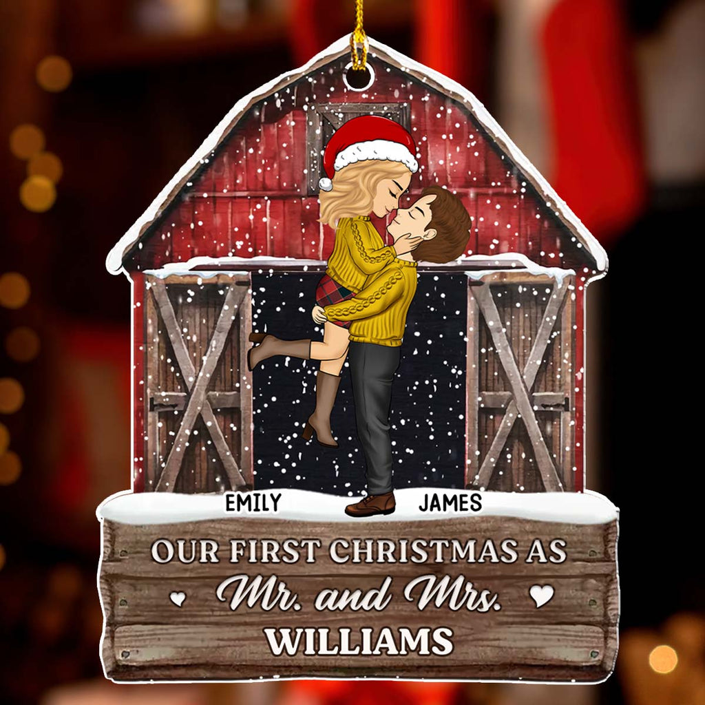 Our First Our Last - Personalized Custom Acrylic Ornament