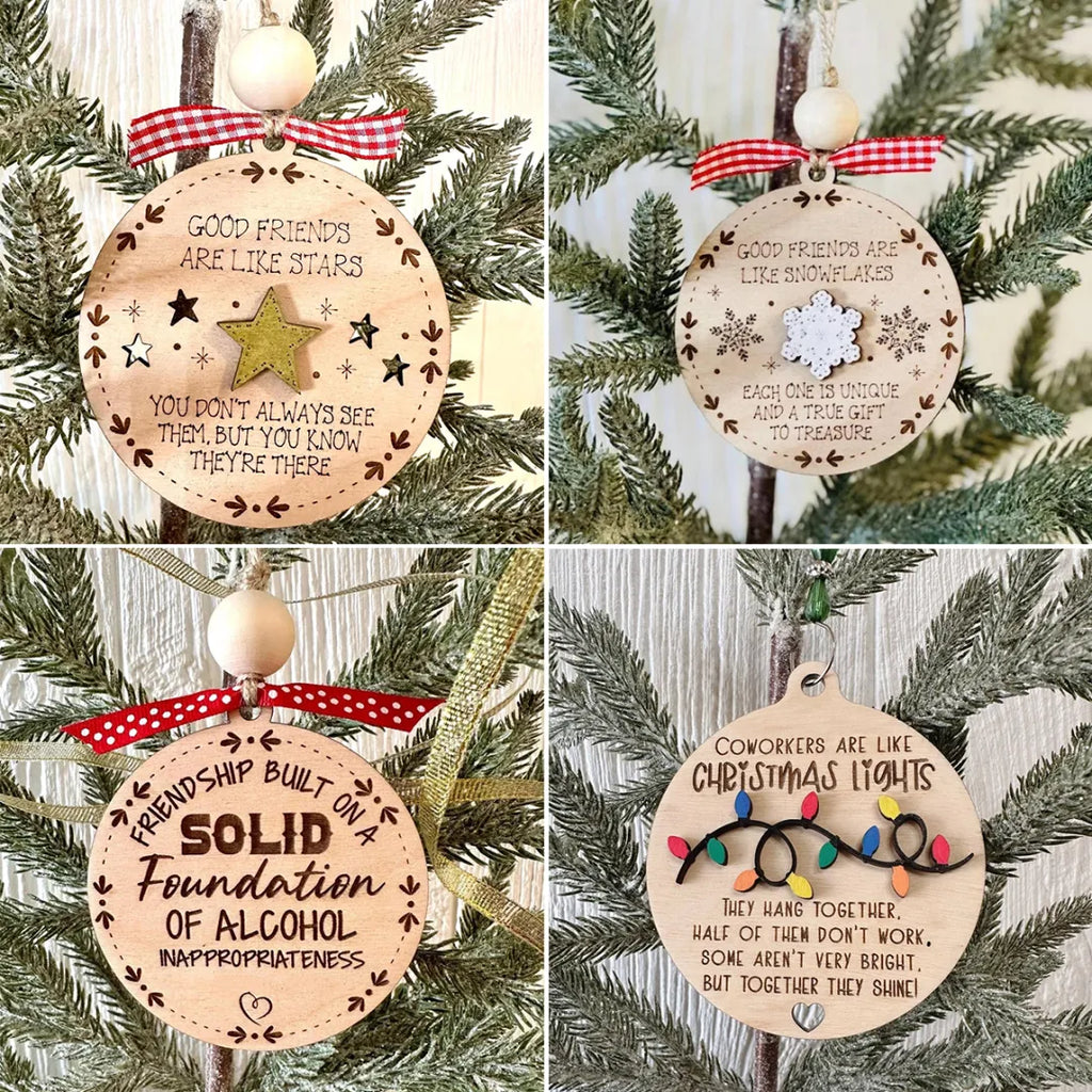 Best Friend Christmas Ornament