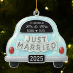 Save The Date - Personalized Custom 3D Effect Acrylic Ornament