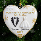 The Year I Belong To You - Personalized Custom 3D Effect Acrylic Ornament