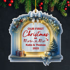 First Christmas - Personalized Custom Acrylic Ornament