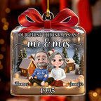 Our First Time Together - Personalized Custom 3D Effect Acrylic Ornament