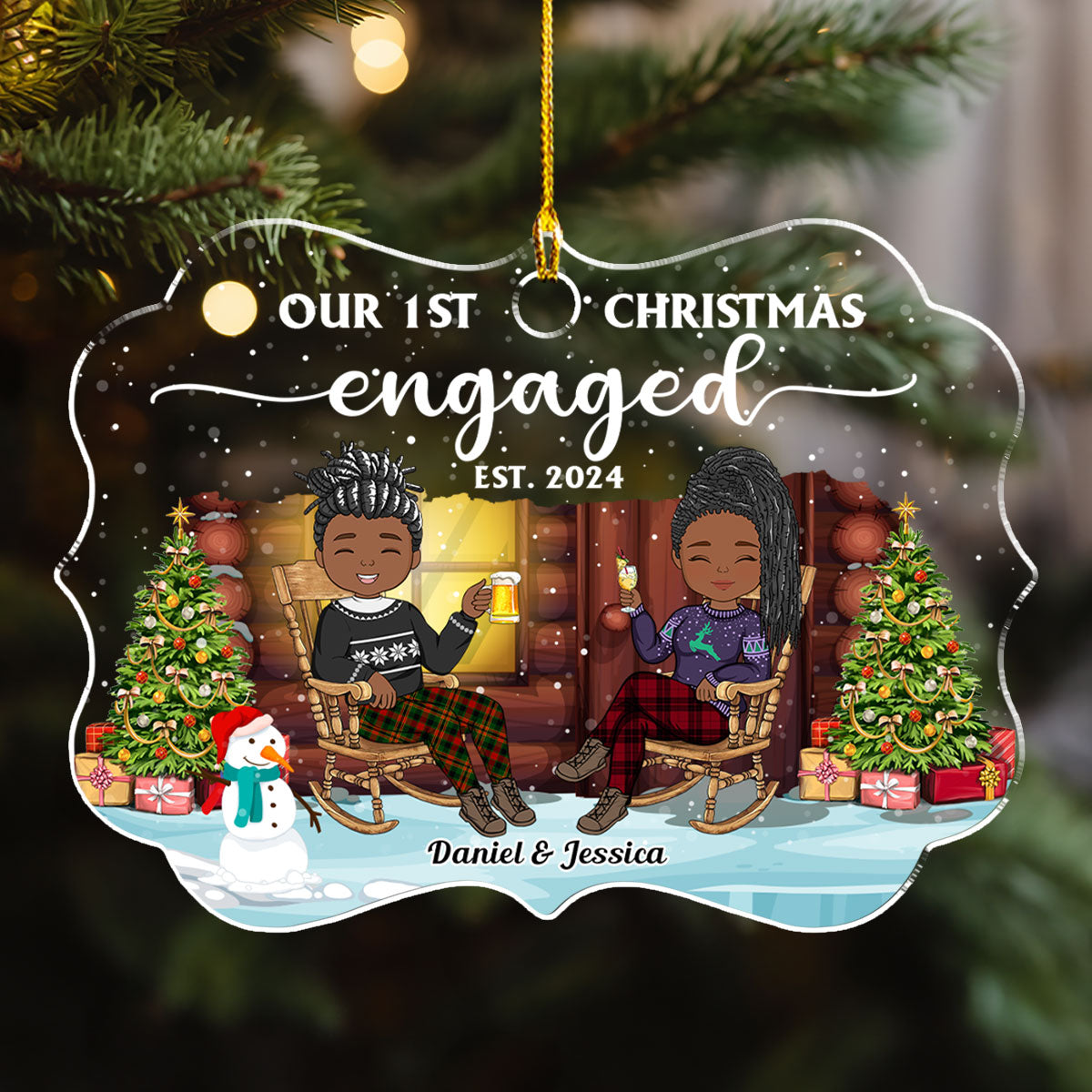 Our First - Personalized Custom Acrylic Ornament