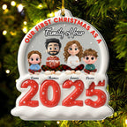 2025 First Christmas - Personalized Custom Acrylic Ornament