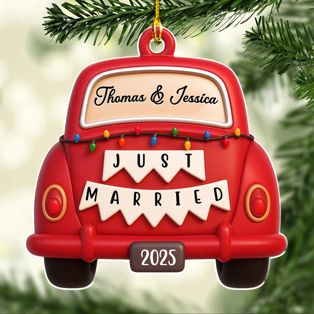 Marry Me - Personalized Custom Acrylic Ornament