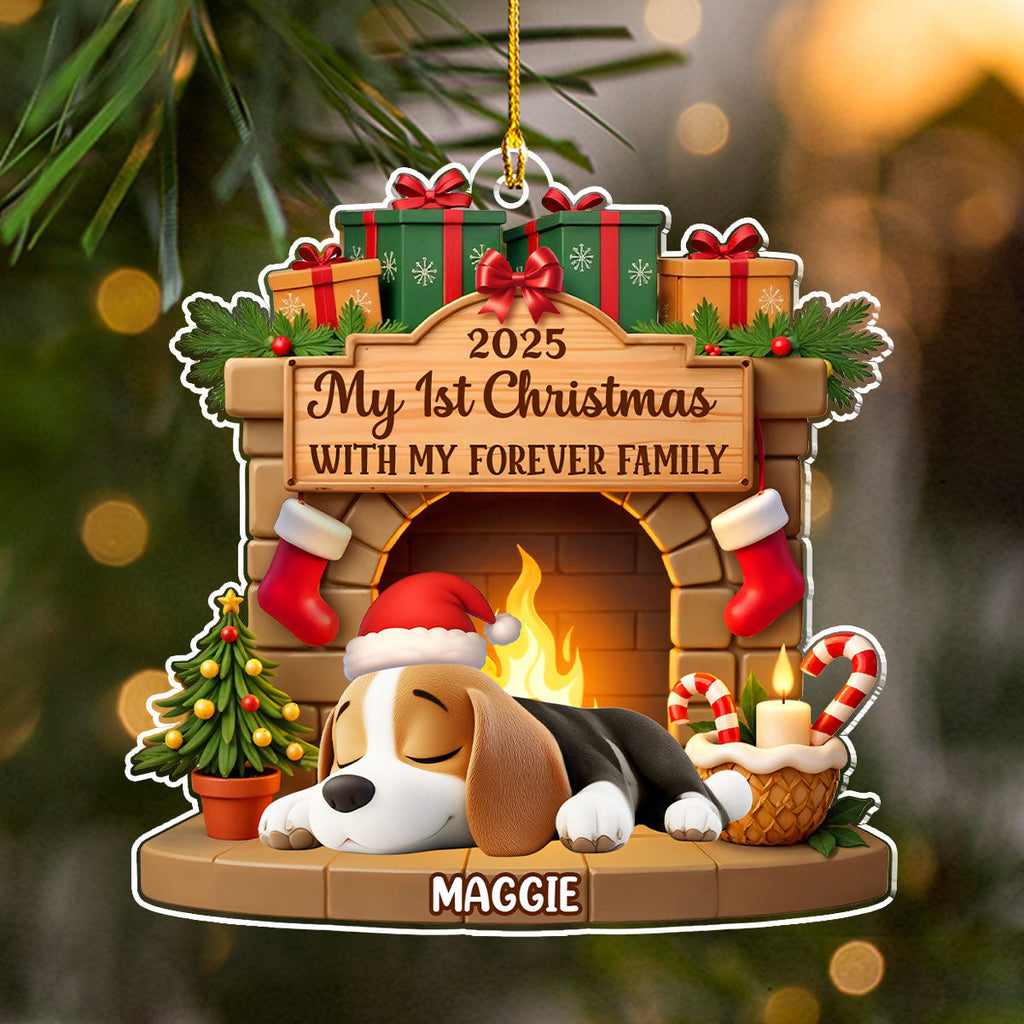 My Forever Home - Personalized Custom Acrylic Ornament