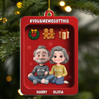 Couple First Christmas Kit - Personalized Custom Acrylic Ornament