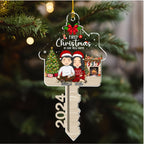 First Christmas In Our New Home - Personalized Custom Acrylic Ornament