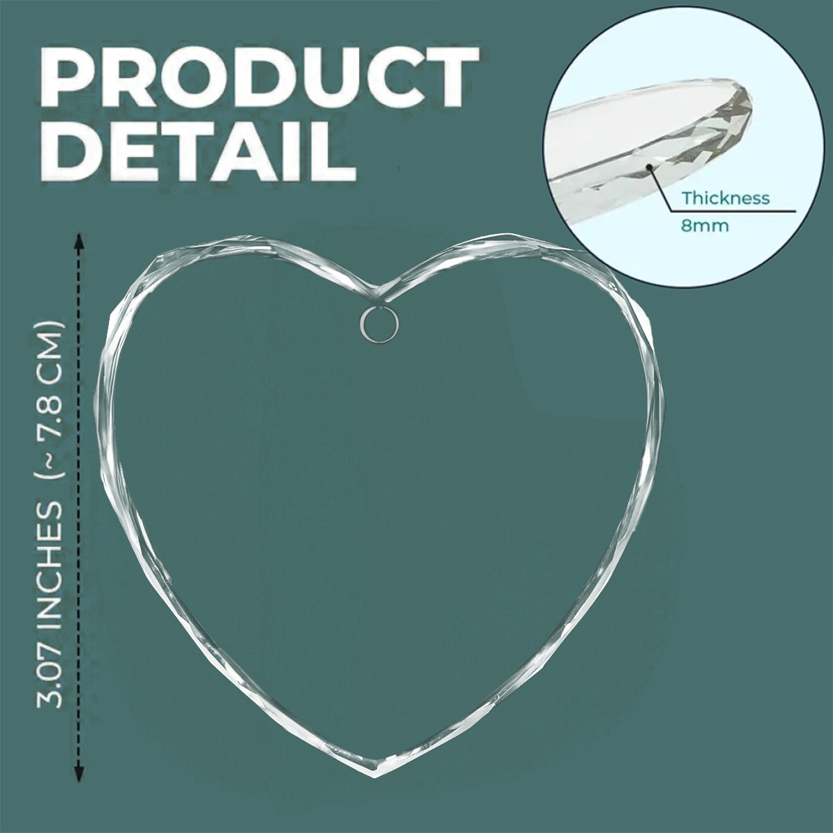 First Year As One - Personalized Custom Glass Ornament