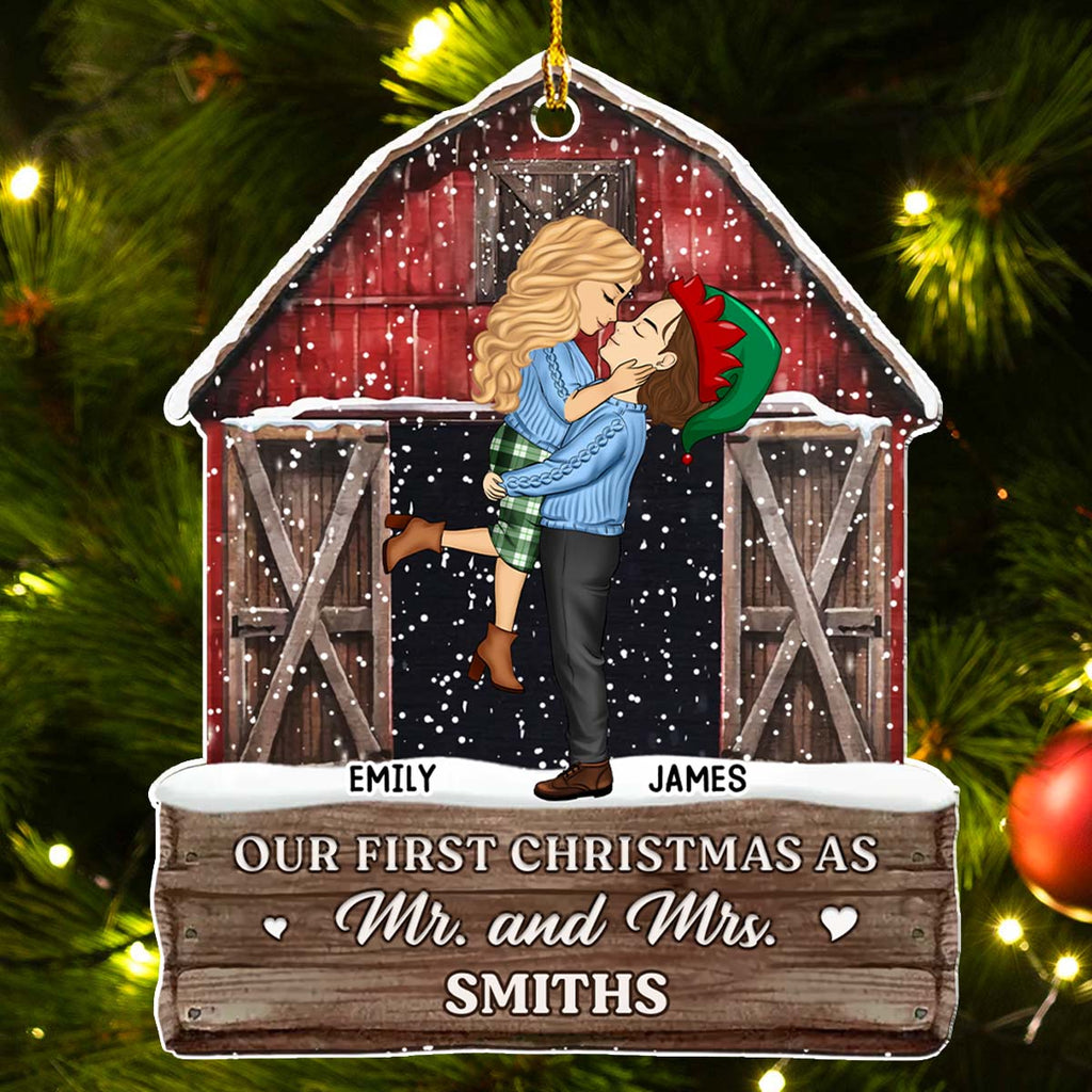 Our First Our Last - Personalized Custom Acrylic Ornament