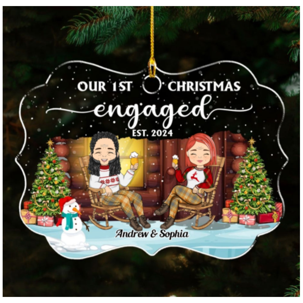Our First - Personalized Custom Acrylic Ornament