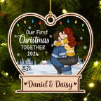 First Christmas Together - Personalized Custom Acrylic Ornament