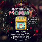 Little Bun - Personalized Custom Acrylic Ornament