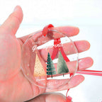 First Christmas As Grandparents - Personalized Custom Glass Ornament