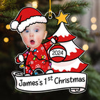 Baby 1st Christmas - Personalized Custom Acrylic Ornament