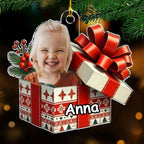 Baby Christmas Present - Personalized Custom Acrylic Ornament