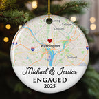 First Year - Personalized Custom Ceramic Ornament