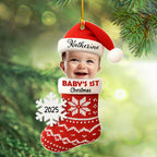 Love Wrapped In Christmas Magic - Personalized Custom Acrylic Ornament