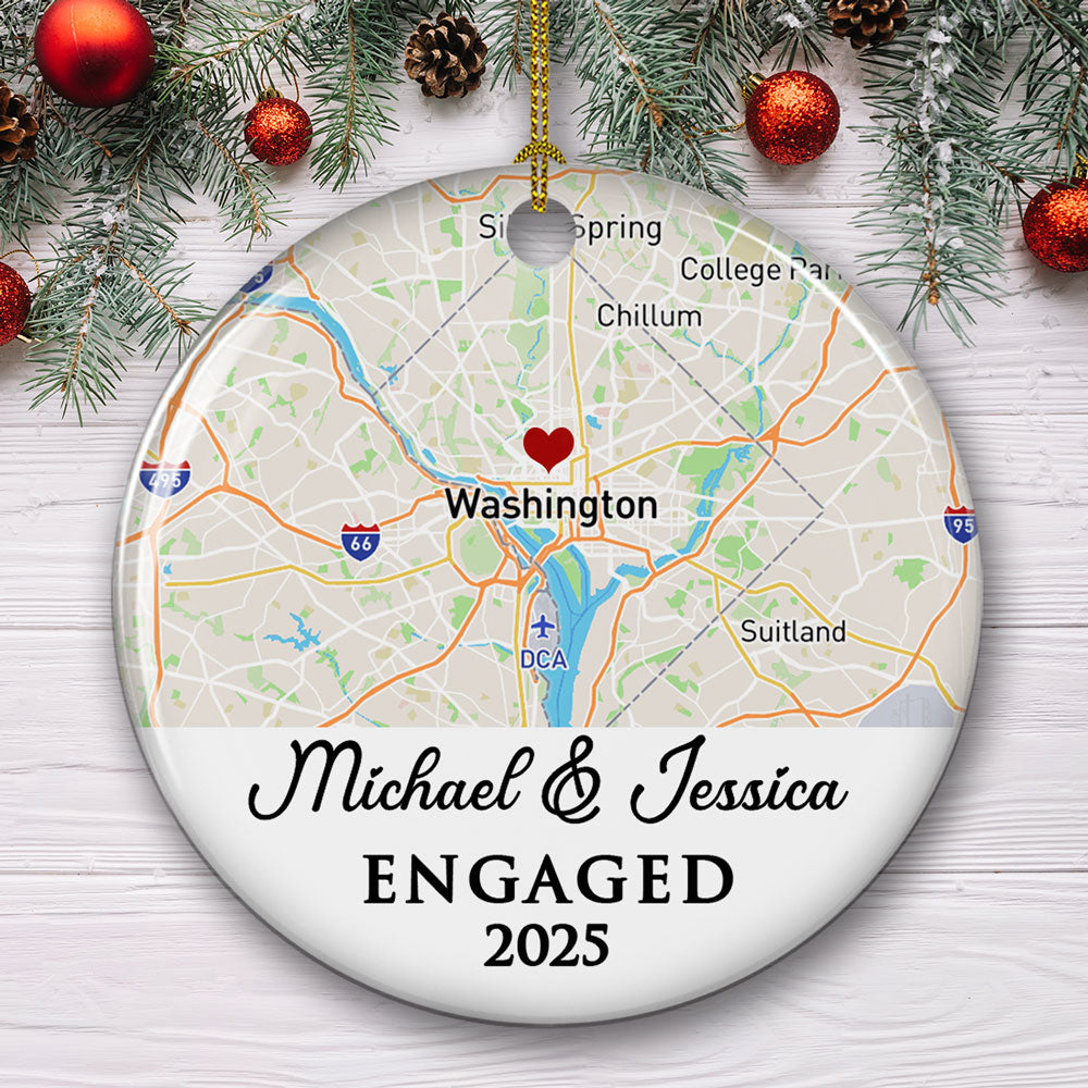 First Year - Personalized Custom Ceramic Ornament