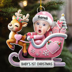 Magical First Christmas - Personalized Custom Acrylic Ornament