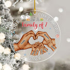 Our First Christmas - Personalized Custom Acrylic Ornament