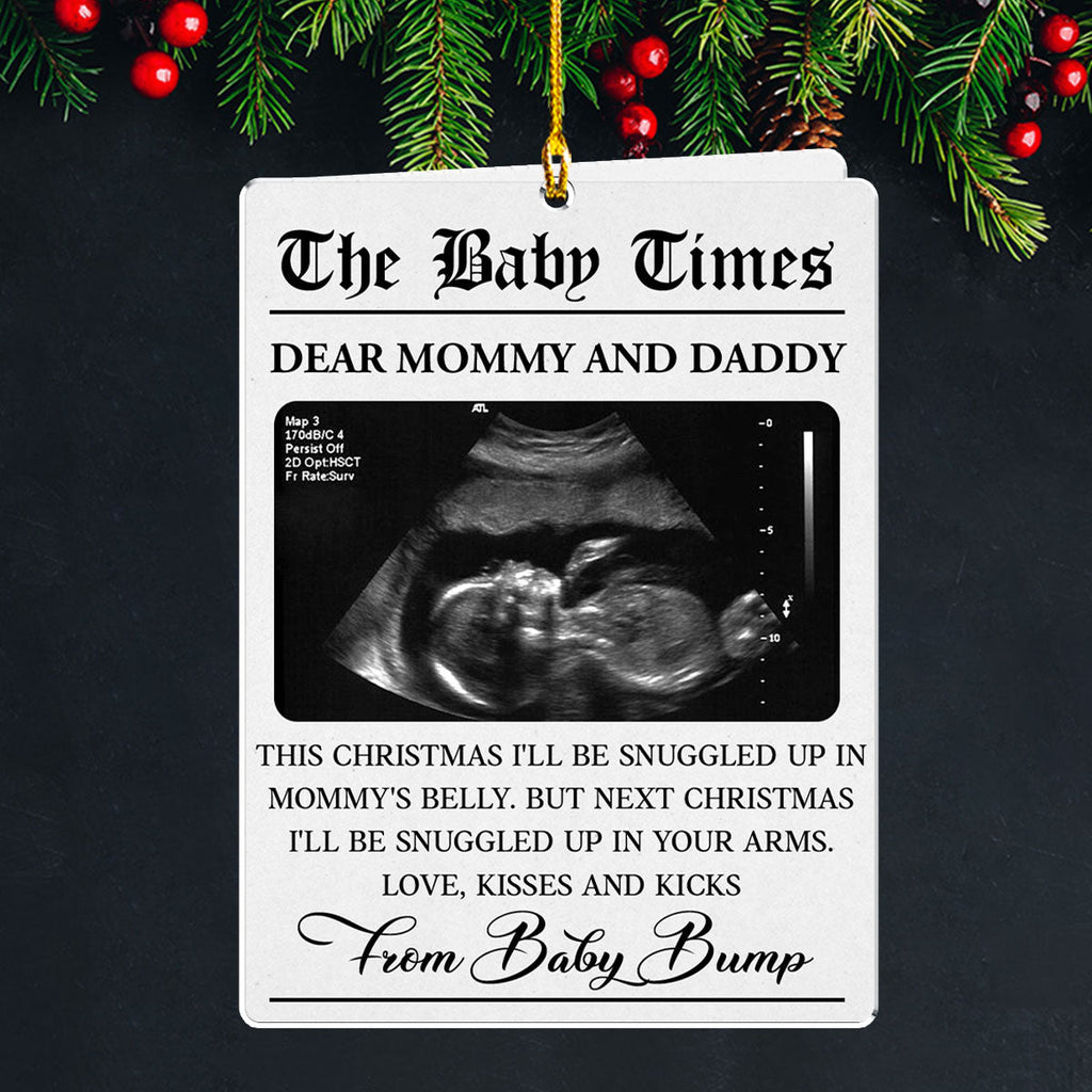 The Baby Times - Personalized Custom Acrylic Ornament