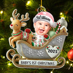 Magical First Christmas - Personalized Custom Acrylic Ornament