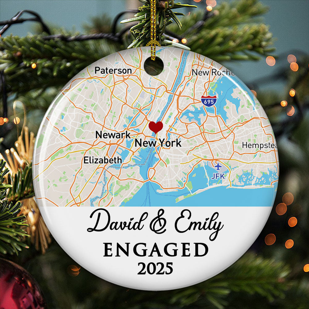 First Year - Personalized Custom Ceramic Ornament