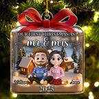 Our First Time Together - Personalized Custom 3D Effect Acrylic Ornament