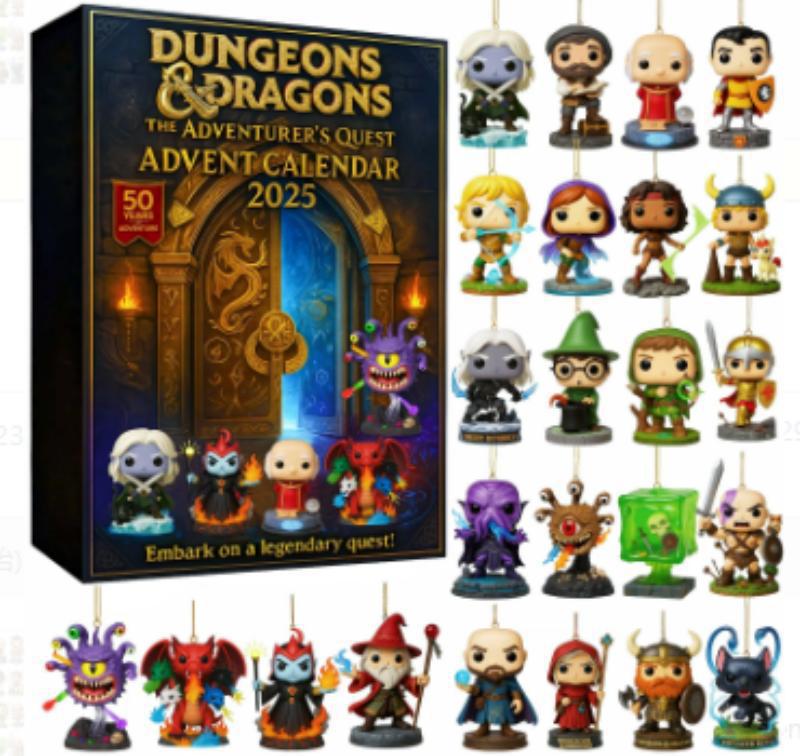 2025 Christmas Advent Calendar Blind Box 🎁, Dungeons & Dragons