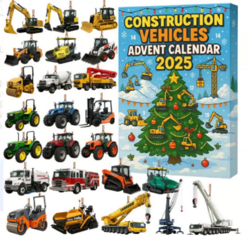 Christmas 2025 Advent Calendar Blind Box 🎁, Excavator