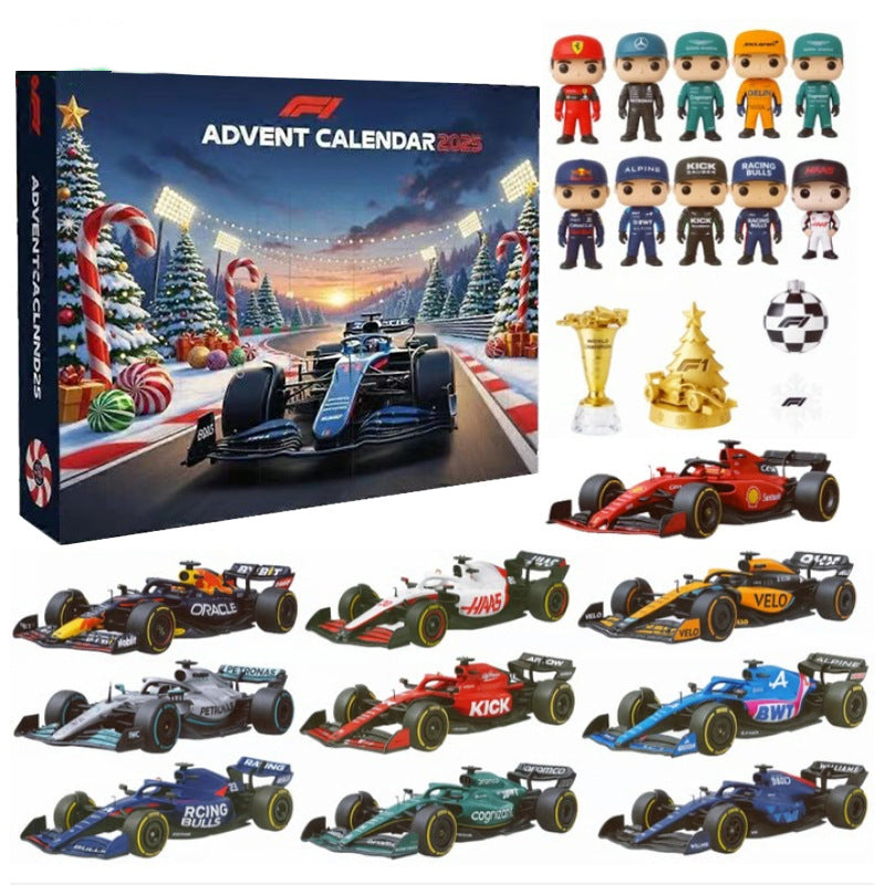 Christmas 2025 Advent Calendar Blind Box 🎁, 4WD Racing Car