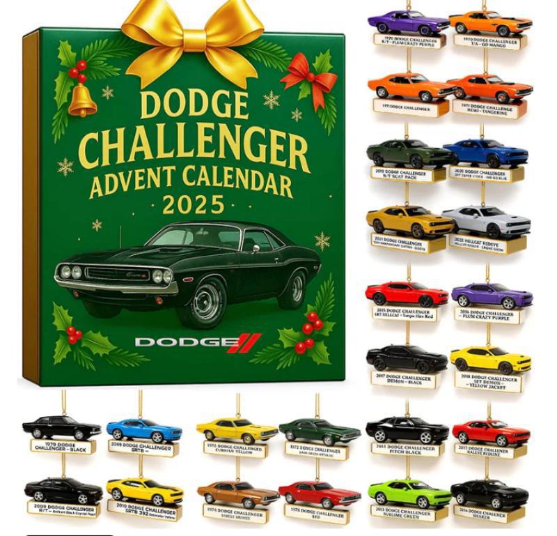 Christmas 2025 Advent Calendar Blind Box 🎁, Dodge Challenge