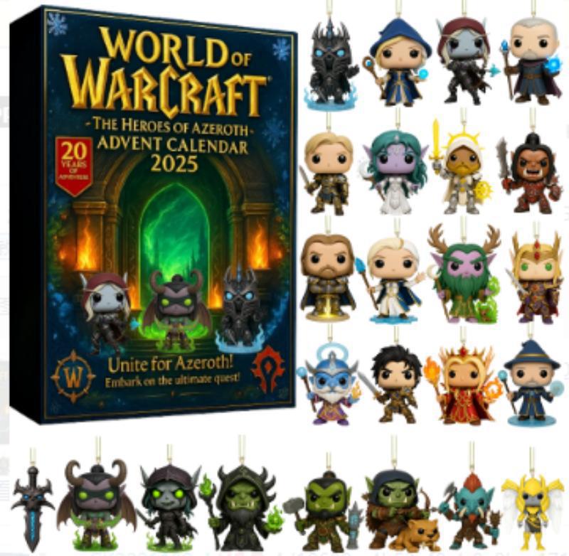 2025 Christmas Advent Calendar Blind Box 🎁, World of Warcraft