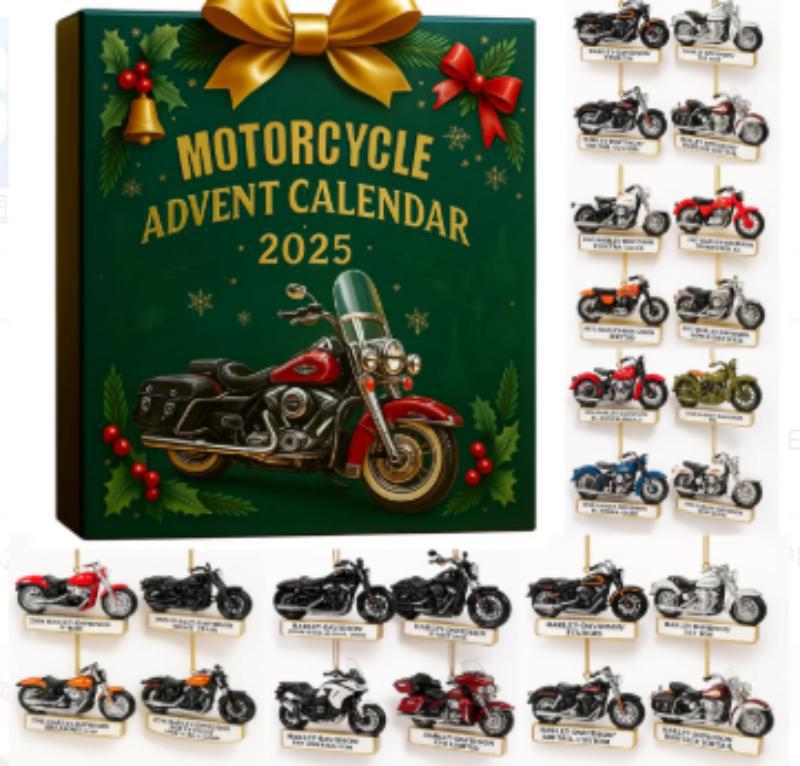 Christmas 2025 Advent Calendar Blind Box 🎁, Motorcycle